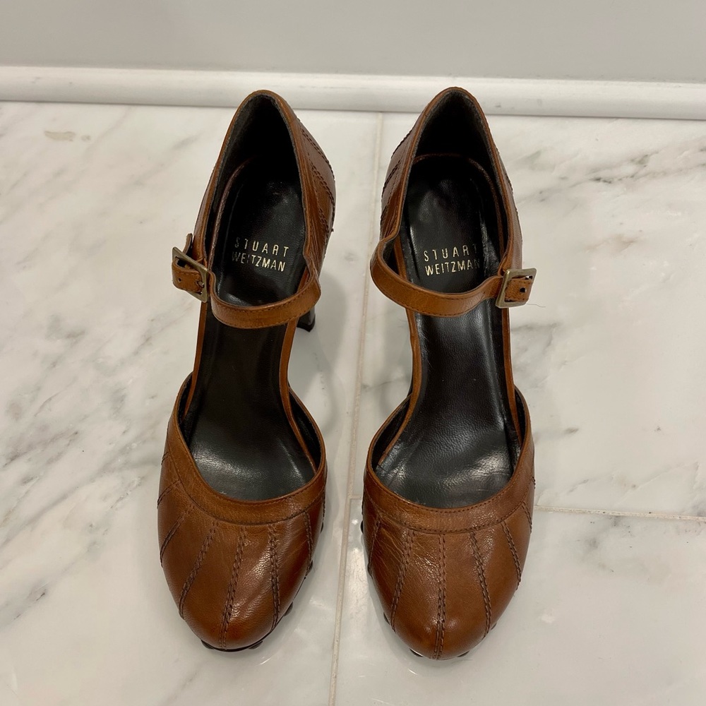 Stuart Weitzman High Heel Clog Sandals - image 1